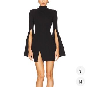 REVOLVE Black Long Sleeve Dress